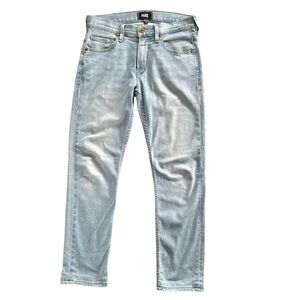 Paige Lennox Slim Stretch Denim Jeans USA Mens Size 29 Light Wash Blue
